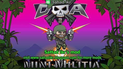 mini militia mod by sahadikr.in